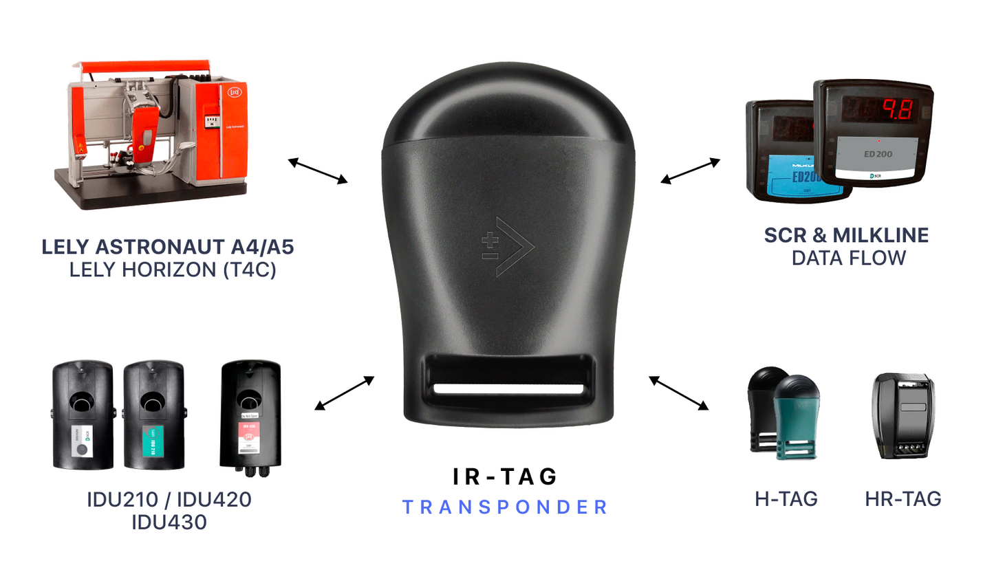 Sample IR-TAG Responder Activity and Rumination by Comparator. For IDU210, IDU420, or IDU430 readers.